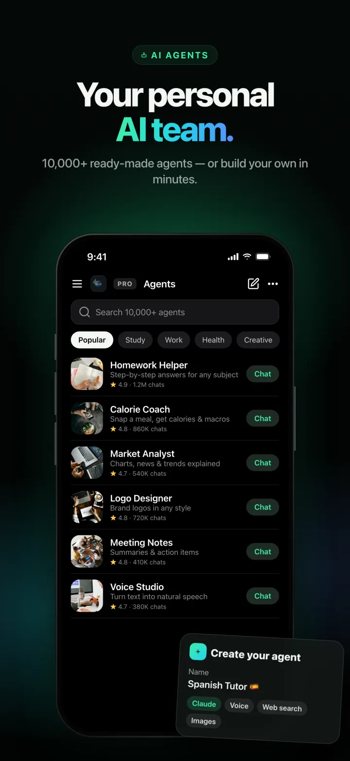Clever AI Agent Studio building a custom assistant